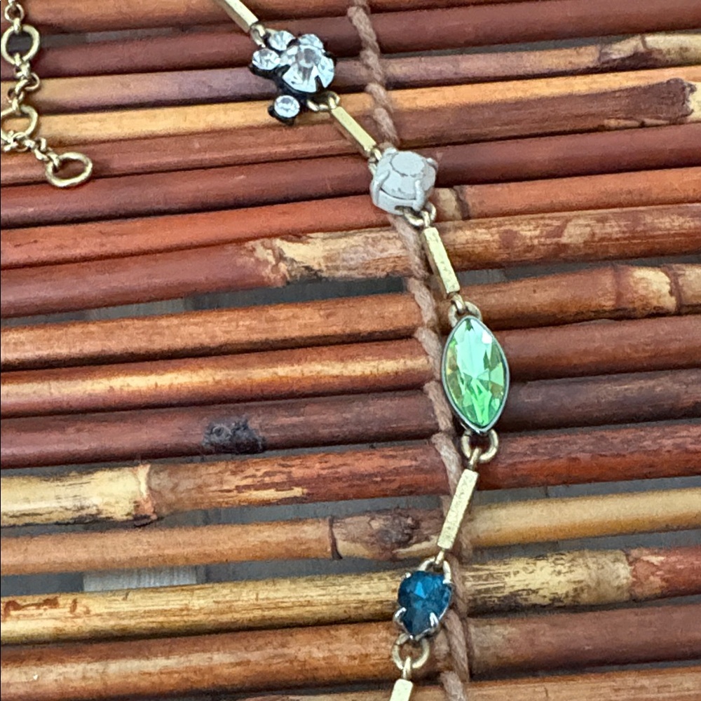 J. Crew Gold and Silver Floral Necklace - Picture 5 of 6
